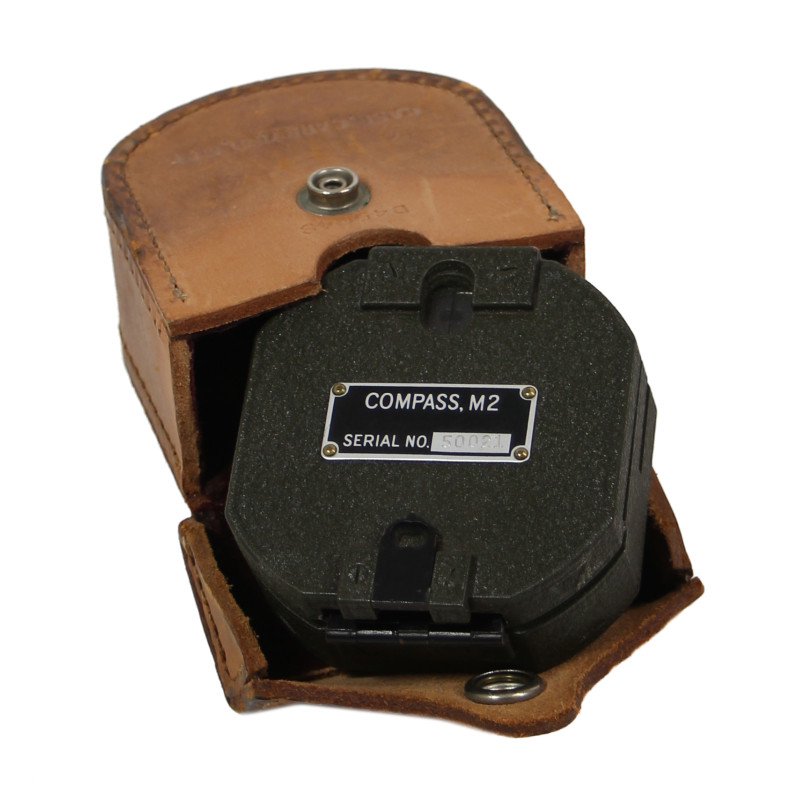 Compass, M2, US Army, with Carrying Case, M19
