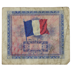 Billet d'invasion, 10 francs, 1944