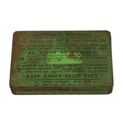 Tin, Anti-Gas Ointment, No. 6, For Tropical Use