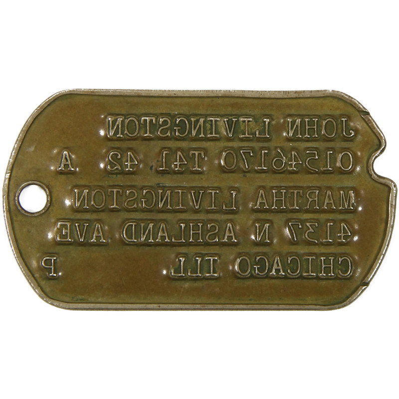 Grouping, 1st Lt. John Livingston, Medical Corps