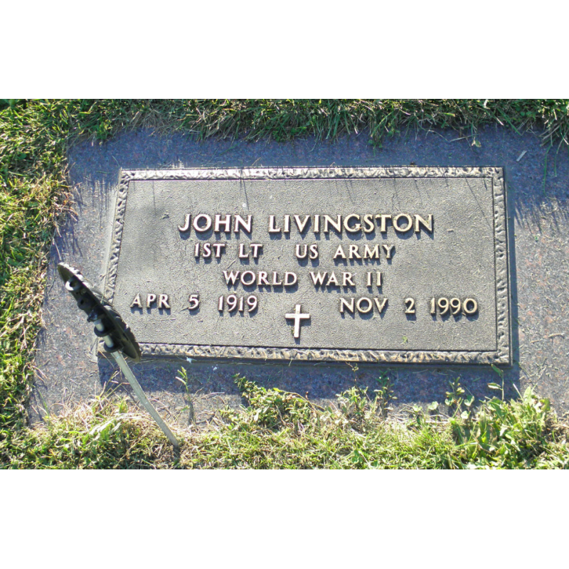Grouping, 1st Lt. John Livingston, Medical Corps