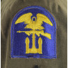 Coat, Serge, Wool, OD, First Sergeant, Amphibious Engineers, ESB, 37R, 1942 Coat, Serge, Wool, OD, First Sergeant, Amphibious Engineers, ESB, 37R, 1942