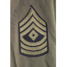 Coat, Serge, Wool, OD, First Sergeant, Amphibious Engineers, ESB, 37R, 1942 Coat, Serge, Wool, OD, First Sergeant, Amphibious Engineers, ESB, 37R, 1942