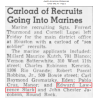 Knapsack, First Type (Rivetted), Pfc. Edward Stark, Co. E, 6th Marine Regiment, 2nd Marine Division, Guadalcanal Knapsack, First Type (Rivetted), Pfc. Edward Stark, Co. E, 6th Marine Regiment, 2nd Marine Division, Guadalcanal
