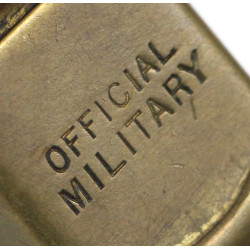 Whistle, Brass, Official Military, Made in U.S.A.
