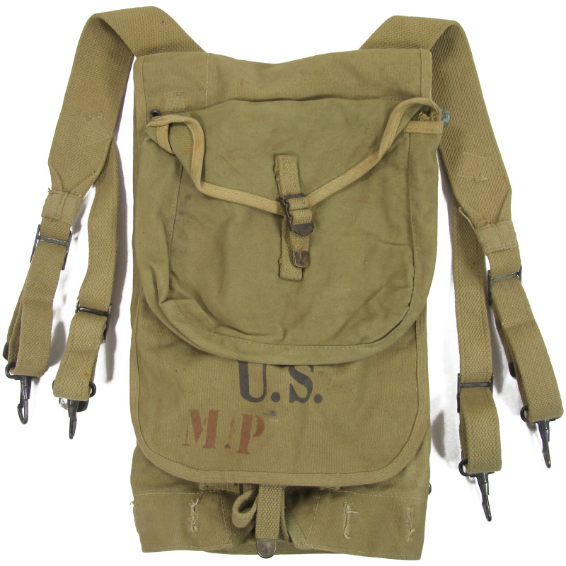 Haversack, M-1928, FELT NOVELTY MFG. CO. INC. 1941, Military Police Haversack, M-1928, FELT NOVELTY MFG. CO. INC. 1941, Military Police