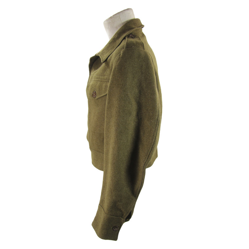 Blouse, Battledress, 1940 Pattern, Size No. 9, 1943, Made in U.S.A.