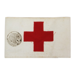 Armband, Medical, US Army, Markings, Geneva Convention and French War Ministry