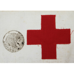 Armband, Medical, US Army, Markings, Geneva Convention and French War Ministry