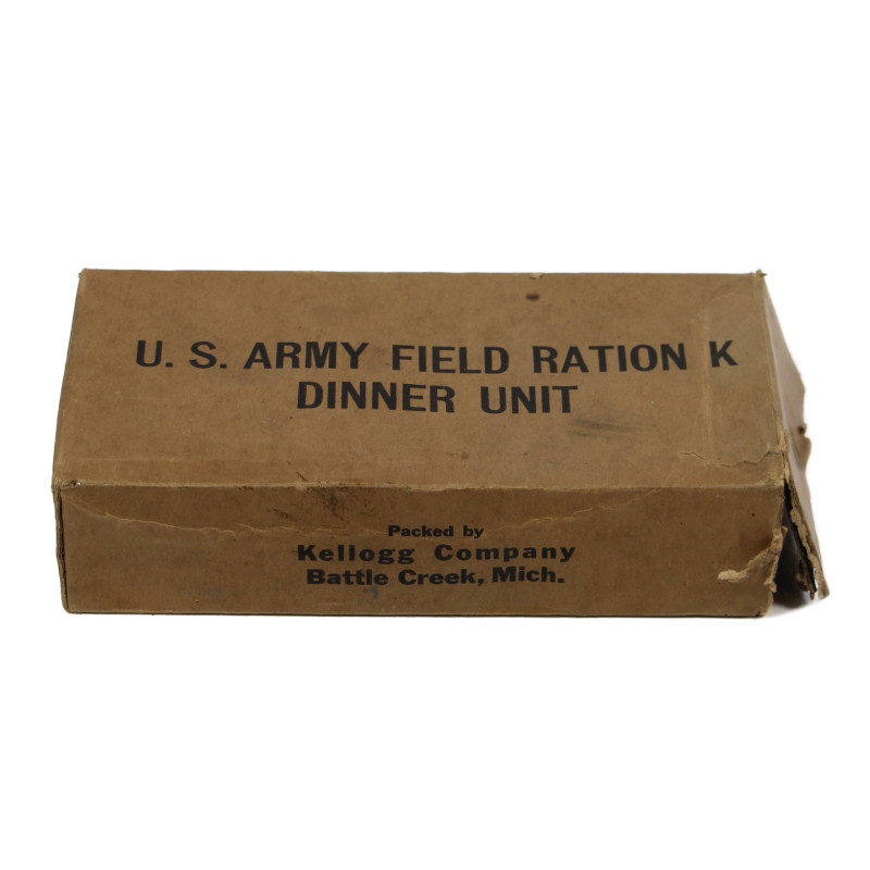 Ration K, Dinner Unit, 1st Type