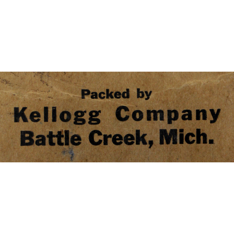 Ration K, Dinner Unit, 1st Type