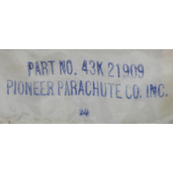 Pilot Chute, for Parachute Canopy, USAAF, 1943, Autographed by 101st Airborne Division Veterans