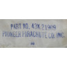 Pilot Chute, for Parachute Canopy, USAAF, 1943, Autographed by 101st Airborne Division Veterans