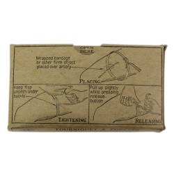 Tourniquet, Field, US Army, MINE SAFETY APPLIANCES CO., in Box
