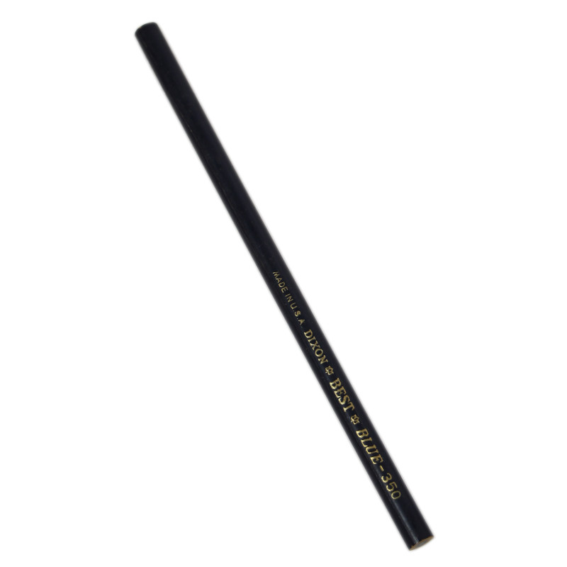 Pencil, Colored, DIXON, Blue 350, Made in U.S.A. Pencil, Colored, DIXON, Blue 350, Made in U.S.A.