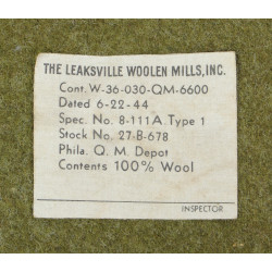 Blanket, Wool, US Army, Type I, 1944