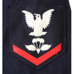 Jacket, Jumper, US Navy, Parachute Rigger 3rd Class, 3rd Class, 40R, 1967, Attack Squadron 72, Vietnam War, Named