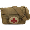 Bag, Musette, Medical, British, Shell Dressings, M.E. Co. 1943