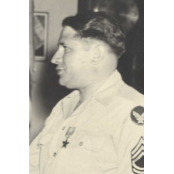 Strap, Carrying, Bag, M-1936, ARNOLD MFG. CO. 1942, M/Sgt. Joseph Roesch, USAAF, MTO