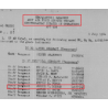 Sangle pour musette M-1936, ARNOLD MFG. CO. 1942, M/Sgt. Joseph Roesch, USAAF, MTO