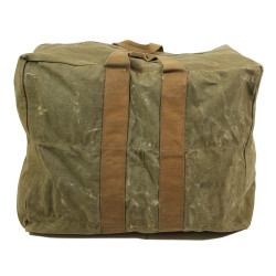 Bag, Parachute, Aviator's, AN 6505-1, USAAF, OD 7, Named