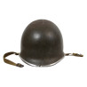 Casque M1, pattes fixes, liner WESTINGHOUSE, T/5 Ralph Williams, assistant aumônier, ETO Casque M1, pattes fixes, liner WESTINGHOUSE, T/5 Ralph Williams, assistant aumônier, ETO