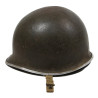 Casque M1, pattes fixes, liner WESTINGHOUSE, T/5 Ralph Williams, assistant aumônier, ETO Casque M1, pattes fixes, liner WESTINGHOUSE, T/5 Ralph Williams, assistant aumônier, ETO