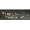 Casque M1, pattes fixes, liner WESTINGHOUSE, T/5 Ralph Williams, assistant aumônier, ETO Casque M1, pattes fixes, liner WESTINGHOUSE, T/5 Ralph Williams, assistant aumônier, ETO