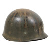 Casque M1, pattes fixes, liner WESTINGHOUSE, T/5 Ralph Williams, assistant aumônier, ETO Casque M1, pattes fixes, liner WESTINGHOUSE, T/5 Ralph Williams, assistant aumônier, ETO