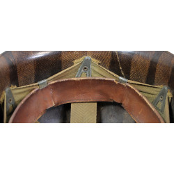 Casque M1, pattes fixes, liner WESTINGHOUSE, T/5 Ralph Williams, assistant aumônier, ETO