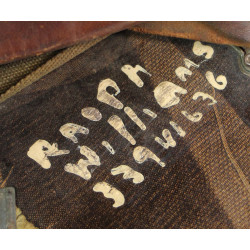 Casque M1, pattes fixes, liner WESTINGHOUSE, T/5 Ralph Williams, assistant aumônier, ETO