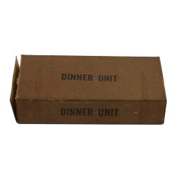 Ration K, Dinner Unit, premier type, complète