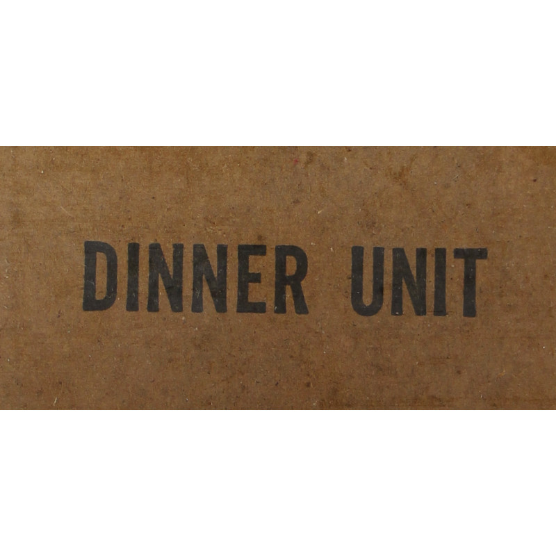 Ration K, Dinner Unit, 1st Type, Complete