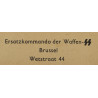 Affiche de propagande, Waffen-ᛋᛋ, Légion „Flandern“, volontaires flamands, Bruxelles Affiche de propagande, Waffen-ᛋᛋ, Légion „Flandern“, volontaires flamands, Bruxelles