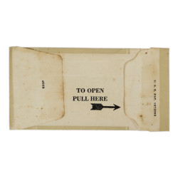 Sachet de sulfanilamide, The Upjohn Company, intact