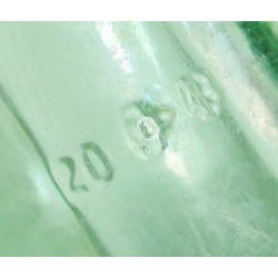 Bottle, Green Glass, Coca-Cola, San Francisco, California, 1943