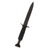 Knife, Trench, USM3, with Leather Scabbard, 506th PIR, 101st Airborne Division, Reims, France