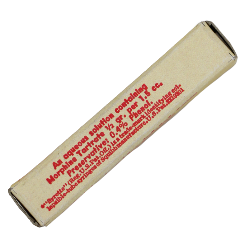 Syrette de morphine