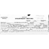 Sac paquetage (Barrack Bag), S/Sgt. Maurice Wakefield, Co. A, 16th Inf. Regt., 1st Infantry Division, KIA, ETO Sac paquetage (Barrack Bag), S/Sgt. Maurice Wakefield, Co. A, 16th Inf. Regt., 1st Infantry Division, KIA, ETO
