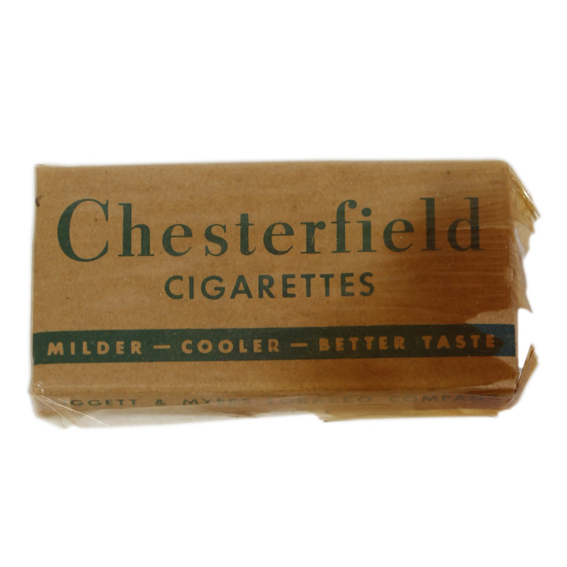 Pack, 4-Cigarette, Ration, Ten-in-One, Chesterfield, Untouched