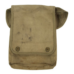 Case, Canvas, Dispatch, M-1938, 1st Lt. LaCroix, Co. C, 635th Tank Destroyer Bn., ETO