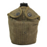 Gourde US Army, A.G.M. CO., complète, housse renforcée, G. & R. CO. 1942