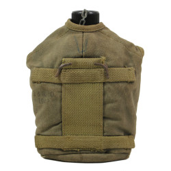 Canteen, A.G.M. CO., US Army, Complete, Reinforced Cover, G. & R. CO. 1942