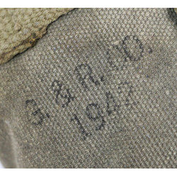 Gourde US Army, A.G.M. CO., complète, housse renforcée, G. & R. CO. 1942