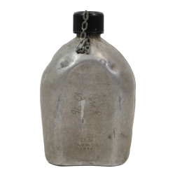 Canteen, A.G.M. CO., US Army, Complete, Reinforced Cover, G. & R. CO. 1942