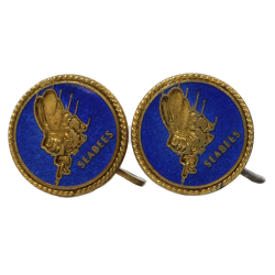 Boucles d'oreilles, Sweetheart, Seabees, Sterling