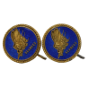 Boucles d'oreilles, Sweetheart, Seabees, Sterling