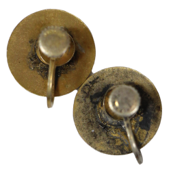 Boucles d'oreilles, Sweetheart, Seabees, Sterling