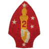 Insigne, 2nd Marine Division, USMC