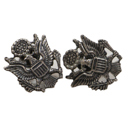 Boucles d'oreilles US Army en argent